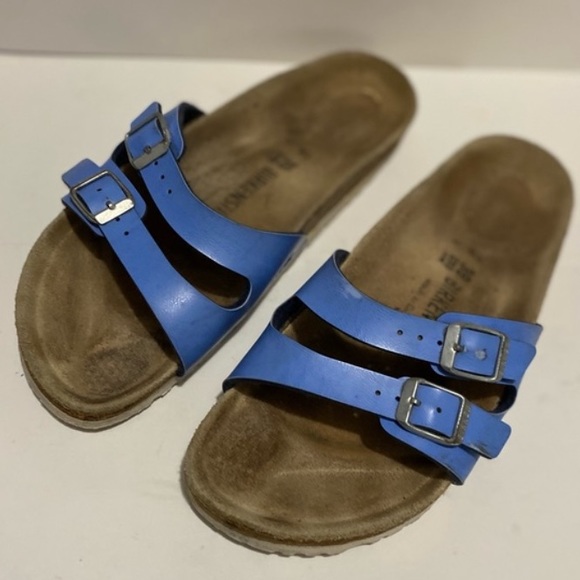 Birkenstock Ibiza Sea Blue Sandals Size 39 - Picture 6 of 16